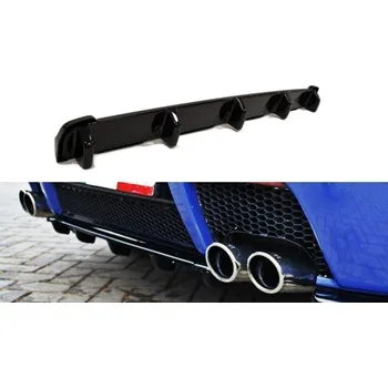 Tuning Maxton Design středový spoiler zadního nárazníku s žebrováním pro Alfa Romeo 147, plast ABS bez povrchové úpravy SLEVA 5%