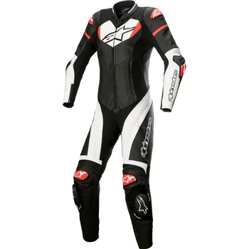 Moto kombinéza ALPINESTARS jednodílná kombinéza STELLA GP PLUS 2 černá/bílá/červená fluo 2025 - 42