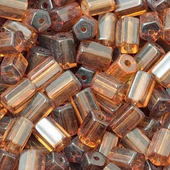 Korálek CZ Korálek mačkaný ALTASKA 7/5mm dark topaz