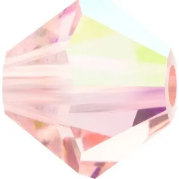 Šperk Preciosa MC sluníčko 4mm Light Rose AB