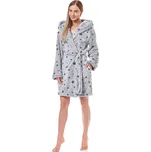 Dámský župan L&L DREAM STAR melanž M 0