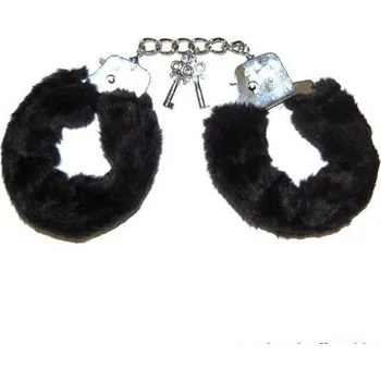Plyšová pouta Barva: Černá