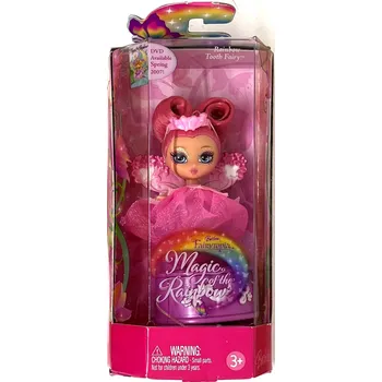 Panenka Barbie Fairytopia Magic of the Rainbow - Tooth Fairy (Zoubková víla) Pink