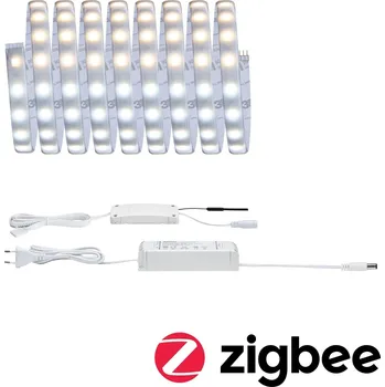 LED osvětlení PAULMANN MaxLED 500 LED Strip Smart Home Zigbee měnitelná bílá s krytím základní sada 3m IP44 17W 60LEDs/m měnitelná bílá 36VA - PAULMANN P 78872