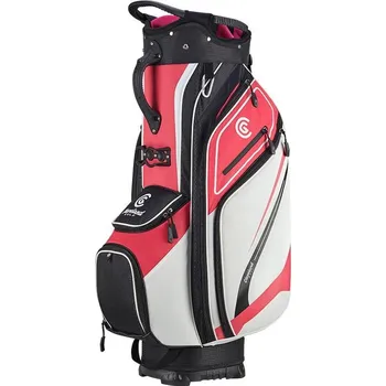 Golfový bag Cleveland Friday cart bag, růžovo/bílo/černý