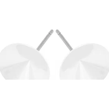 Korálek Crystal-ZONE Náušnicový trn Rivoli 14mm ag+clear