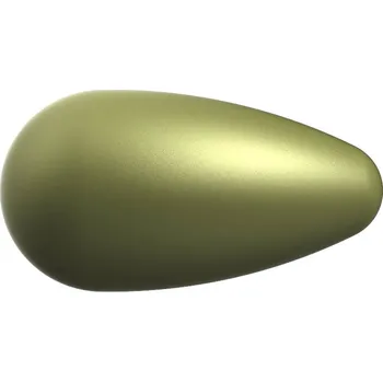 Korálek Preciosa Hruška vosk 1D 10/6mm dark green