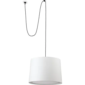 Svítidlo FARO CONGA závěsné svítidlo, bílá, se zástrčkou - FARO FARO 68604-54