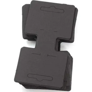 Náhrdelník Crystal-ZONE Kartička na náhrdelník 60 / 50mm černá