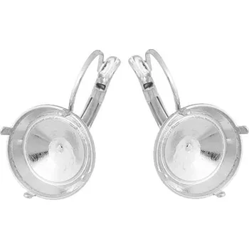 Náušnice Crystal-ZONE Náušnice Oko cosmicRING 14mm/Rivoli 8mm rhodium