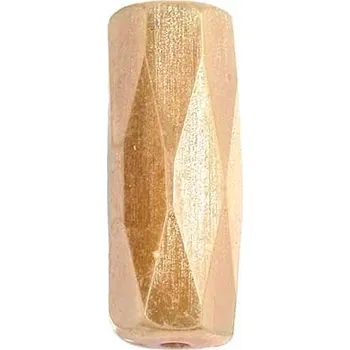 Korálek CZ Korálek broušený VÁLEČEK 20mm béžová listr