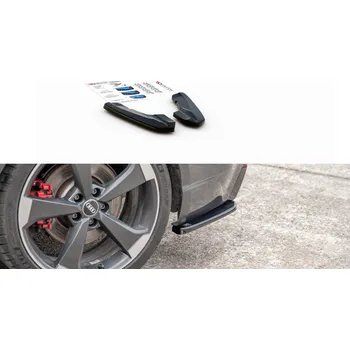 Tuning Maxton Design boční difuzory pod zadní nárazník ver.2 pro Audi RS3 8V, plast ABS bez povrchové úpravy SLEVA 5%