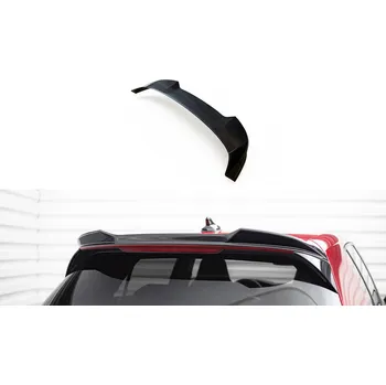 Tuning Maxton Design prodloužení spoileru 3d pro Volkswagen Golf R Mk8, černý lesklý plast ABS SLEVA 5%