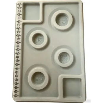 Šperk EU Korálkovací podložka 32,5/24/1,5 cm šedá