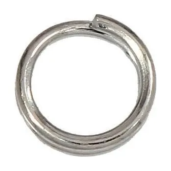 Materiál na výrobu šperku EU Dvoukroužek 5/1mm chirurgická ocel