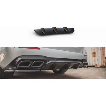 Tuning Maxton Design vložka zadního nárazníku pro Mercedes třída E W213/E63 AMG/Estate, plast ABS bez povrchové úpravy SLEVA 5%
