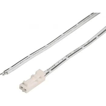 Příslušenství pro svítidlo LIGHT IMPRESSIONS Deko-Light příslušenství - MINI-AMP zakončovací kabel (zástrčka) 30cm, 12V/24V, max. 3A, IP20 - LIGHT IMPRESSIONS IMPR 940032