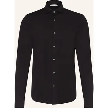 Pánská košile Stefan Brandt Pánská Žerzejová Košile Otis Slim Fit, černá, 42