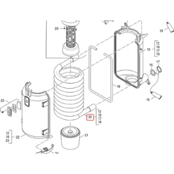 Kotel Výměník Buderus GB022/152 8718600038