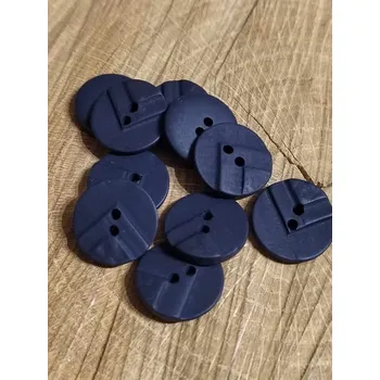 Knoflík Knoflík černý dvoudírkový 2 šipky