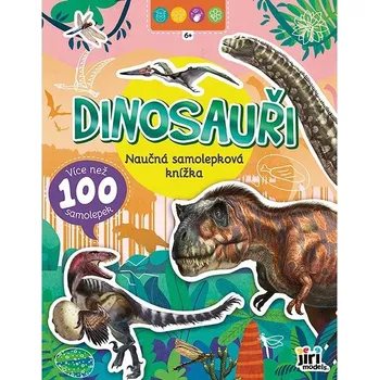 omalovánky Naučná samolepková knížka 6+ Dinosauři