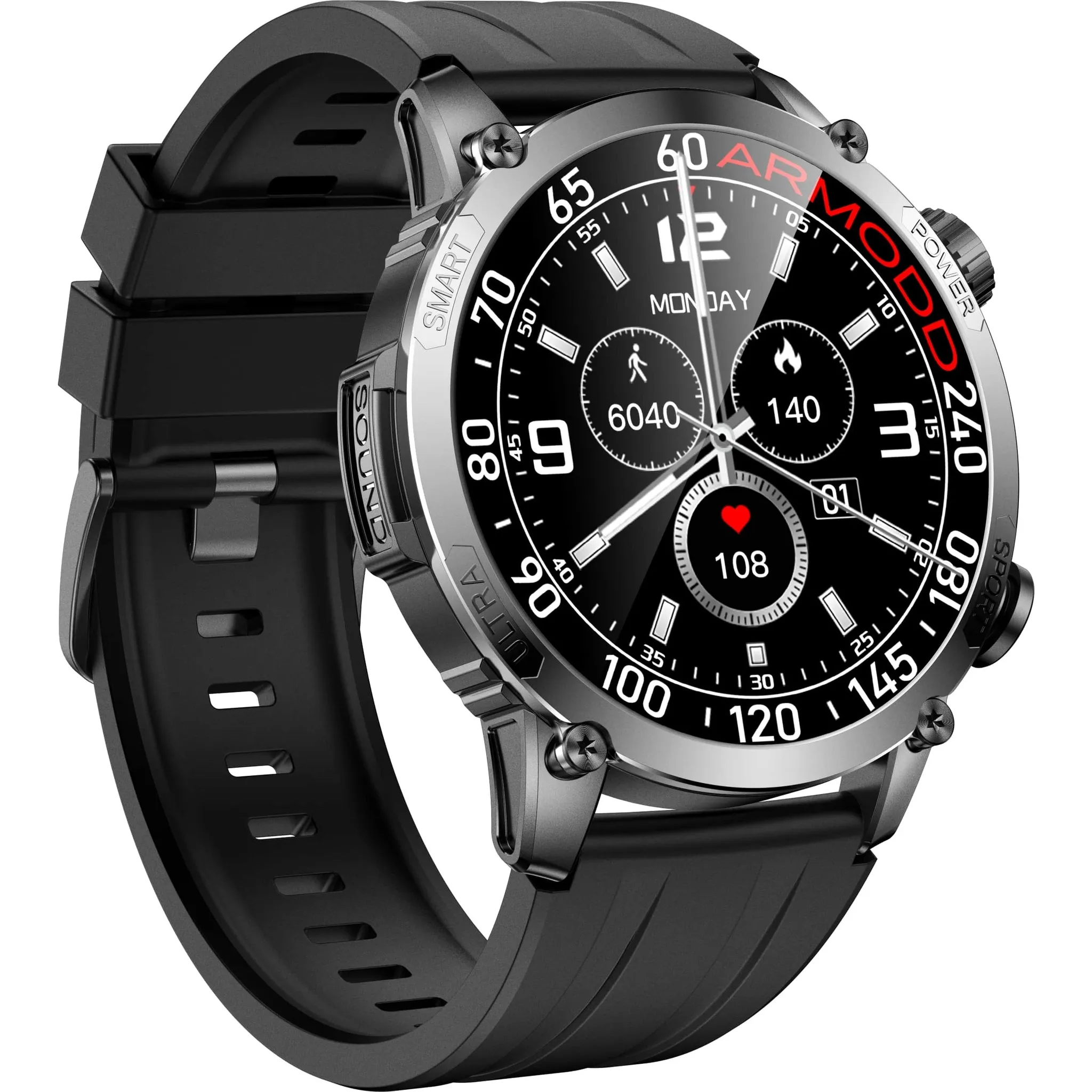 Fotografie 2 - Chytré hodinky Armodd Silentwatch 7 Pro GPS černé