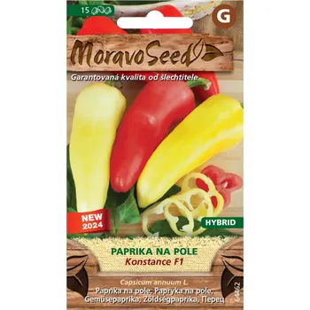 Semeno MORAVOSEED Paprika zeleninová na pole KONSTANCE F1 - hybrid