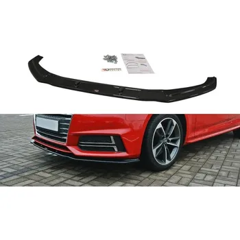 Nárazník Maxton Design spoiler pod přední nárazník ver.2 pro Audi S4 B9, plast ABS bez povrchové úpravy SLEVA 5%