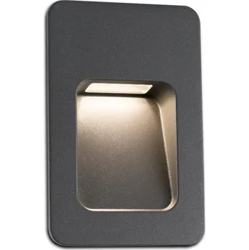 Venkovní osvětlení FARO NASE RCT zapuštěné svítidlo do zdi, tmavě šedá - FARO FARO 70399