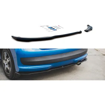Tuning Maxton Design boční difuzory pod zadní nárazník pro Peugeot 207, plast ABS bez povrchové úpravy SLEVA 5%