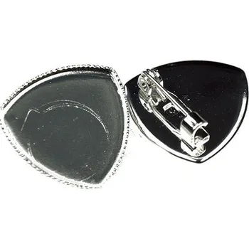 Brož Crystal-ZONE Brož Trojhran 20mm ag clear