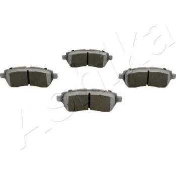 Brzdová destička Sada brzdových destiček, kotoučová brzda ASHIKA 50-00-0089