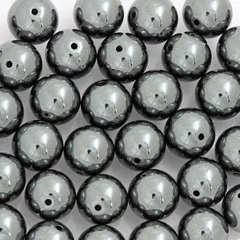 Drahý kámen Hematit 6mm (1ks)