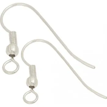 Materiál na výrobu šperku CZ Náušnicový afroháček 20mm chirurgická ocel