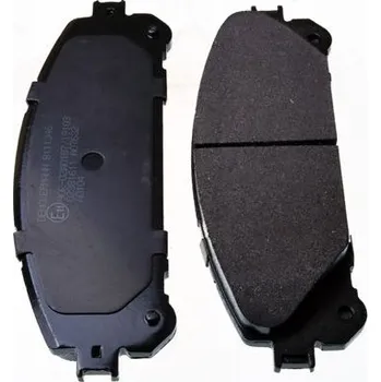 Brzdová destička Sada brzdových destiček, kotoučová brzda DENCKERMANN B111346