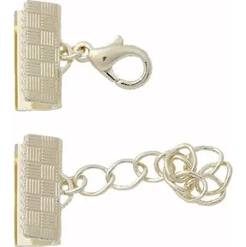 Náušnice CZ Koncovka sametka 13mm Gold Plating 24kt