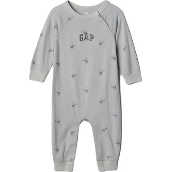 Kojenecký overall Dětský overal GAP BABY 18-24M Šedá