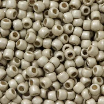 Korálek TOHO Co., Ltd. TOHO Round 11/0 Galvanizet Aluminium Matte
