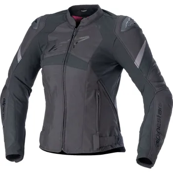 Moto bunda ALPINESTARS bunda STELLA T-GP PLUS R 4 dámská černá/černá 2025 - XL