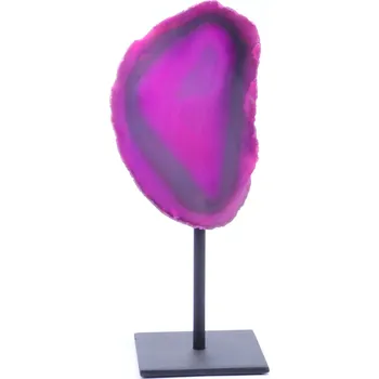 Přírodní kámen Magieprirody.cz Achát drúza na stojánku 1380g Top kvalita #ATS009