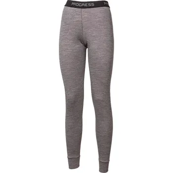 Dámské termo spodky PROGRESS MB SDNZ Merino & Bambus dámské termo dlouhé spodky, tm.šedá/levandule Velikost: M