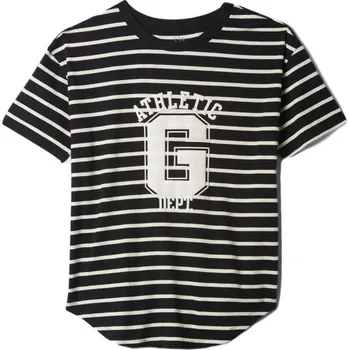 Dámské tričko GAP FRCH SS ORGANIC VINTAGE M Černá, Bílá