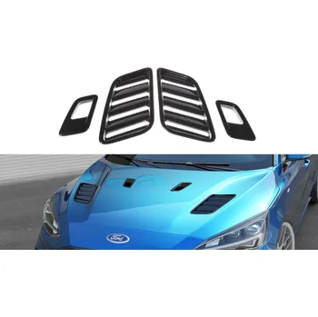 Auto-moto Maxton Design výdechy kapoty pro Ford Focus Mk4, plast ABS bez povrchové úpravy SLEVA 5%