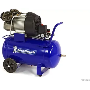 Kompresor Olejový, výkonný, vzduchový kompresor, 10 barů, 50 l, 2,2 kW, 360 l/min., 230 V MICHELIN MBV 50 (MICHELIN)
