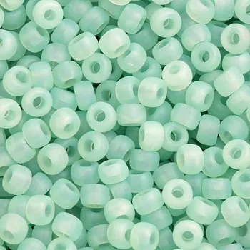 Korálek MATUBO™ MATUBO Round 8/0 Milky Aqua Matte