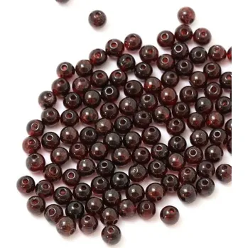 Korálek Granát 3mm (1ks)