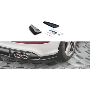 Tuning Maxton Design boční difuzory pod zadní nárazník pro Audi SQ5 Mk1, plast ABS bez povrchové úpravy SLEVA 5%