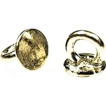 Náušnice Crystal-ZONE Závěsný komponent na Heart 2808 6mm gold plating 24kt