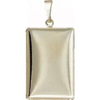 Přívěsek Crystal-ZONE PřívěsekGraphic Flat 24/16mm gold plating 24kt