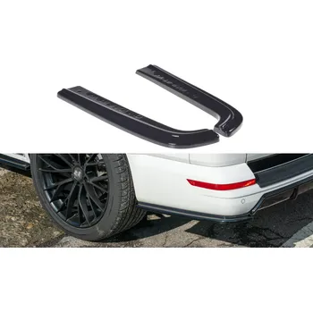 Auto-moto Maxton Design boční difuzory pod zadní nárazník pro Volkswagen T6, černý lesklý plast ABS SLEVA 5%